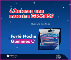 Muestras Gratis Forte Noche Gummies