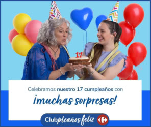 Sorteo Club Carrefour 17 Cheques Ahorro 100 Euros