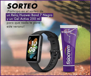 Sorteo Fisiocrem Reloj Huawei Band Lote