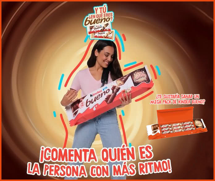 Sorteo Kinder Bueno 10 Packs Ritmo