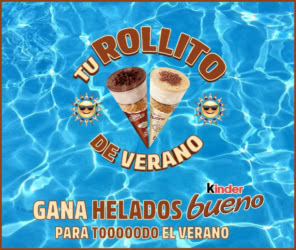 Sorteo Kinder Bueno 100 Helados