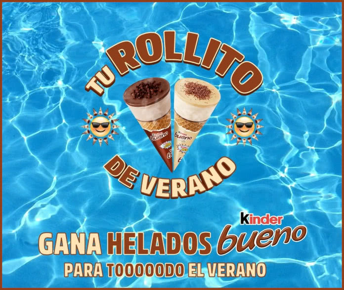 Sorteo Kinder Bueno 100 Helados