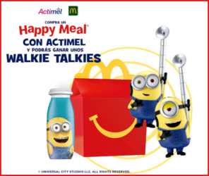 Sorteo Por Compra Danone Actimel Mcdonalds Minions