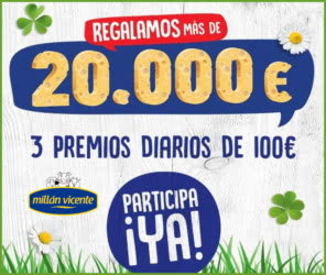 Sorteo Por Compra Millan Vicente 20000 Euros