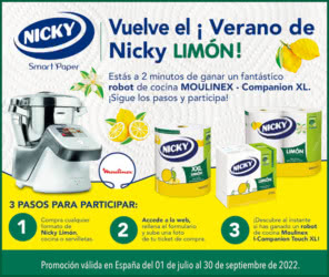 Sorteo Por Compra Nicky Limon Robots Cocina Moulinex