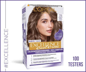 Tester Loreal Excellence Cool Creme
