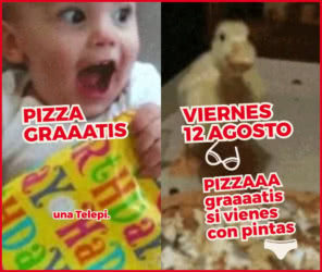 Gratis Telepizza 360 Pizzas Gratis