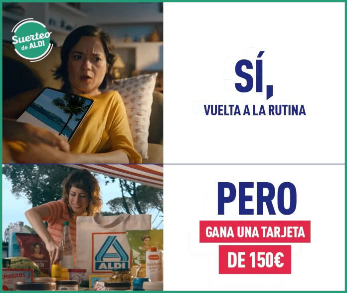 Sorteo Aldi Tarjetas 150 Euros