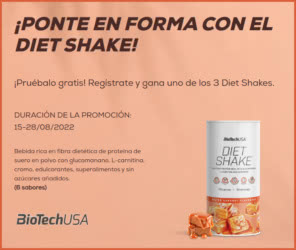 Sorteo Biotech Usa 3 Diet Shakes 6 Sabores