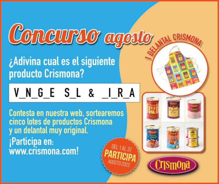 Sorteo Crismona Agosto 2022