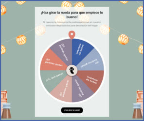Sorteo Flying Tiger Ruleta Productos Deco