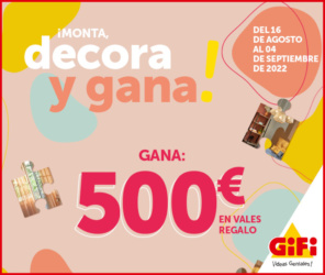 Sorteo Gifi 500 Euros