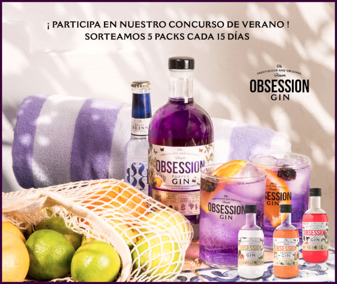 Sorteo Obsession Gin 5 Packs Quincenales