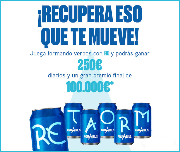 Sorteo Por Compra Aquarius 250 o 100000 Euros