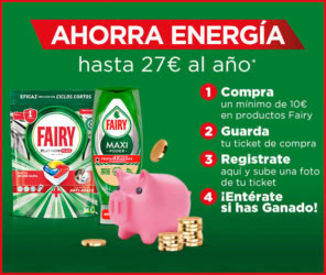 Sorteo Por Compra Fairy Lavavajillas Luz