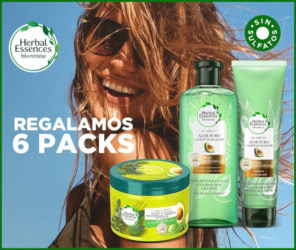 Sorteo Próxima a ti 6 Packs Herbal Essences Aguacate