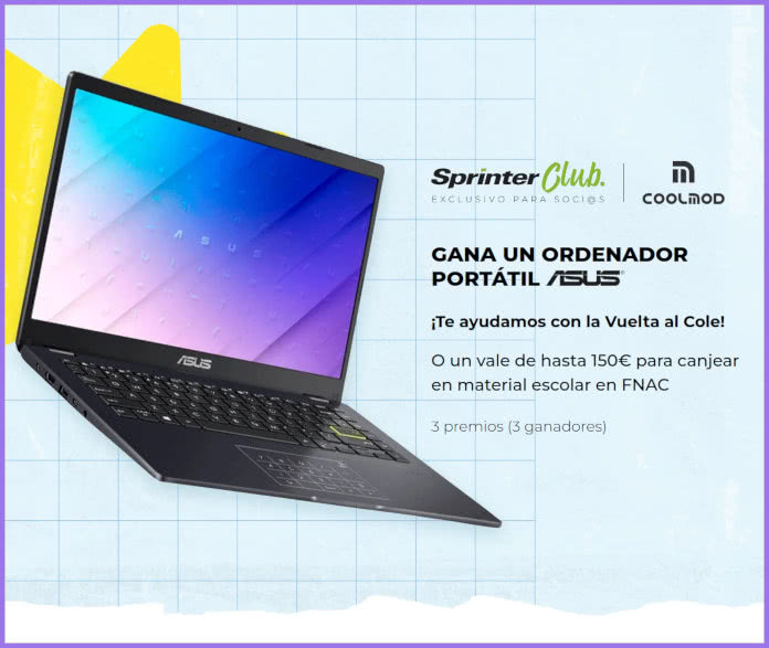 Sorteo Sprinter Club Portátil