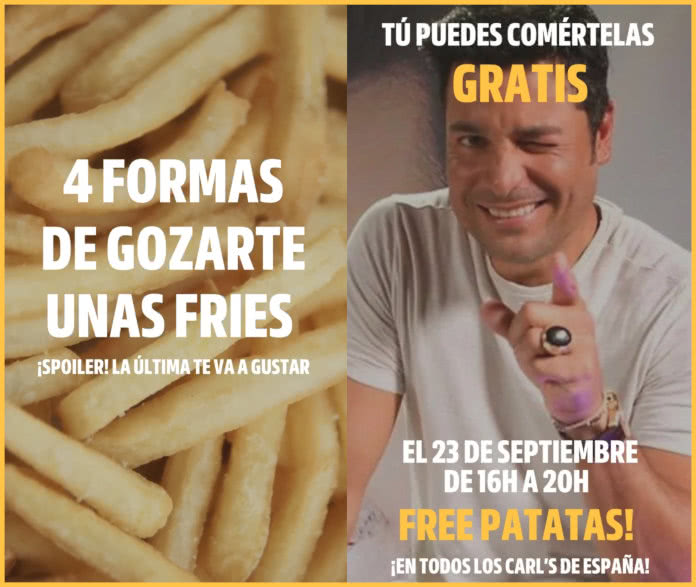 Gratis Carls Espana Patatas Fritas Gratis