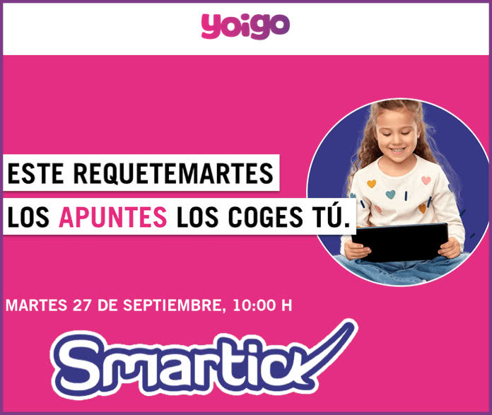 Descuento 30% Requetemartes Smartick Apuntes