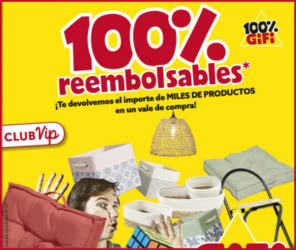 Reembolso Gifi Selección 100% Cheque Regalo