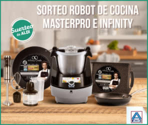 Sorteo Aldi Robot Cocina Masterpro Lote Infinity