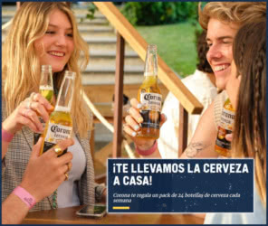 Sorteo Cerveza Corona 29 Packs
