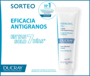 Sorteo Ducray 20 Cremas Anti Imprefecciones