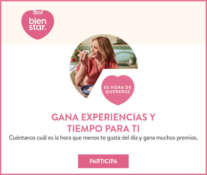 Sorteo Elpozo Bienstar Experiencias