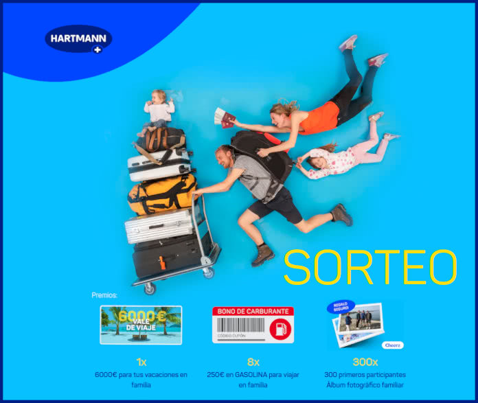 Sorteo Hartmann Viaje Bonos Gasolina