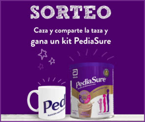 Sorteo Pediasure 25 Kits Taza