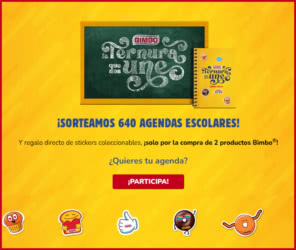Sorteo Por Compra Bimbo 640 Agendas Escolares
