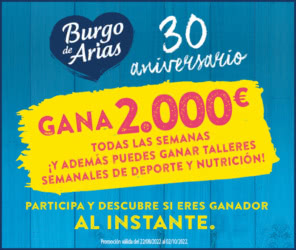 Sorteo Por Compra Burgo Arias 2000 Euros Semanales