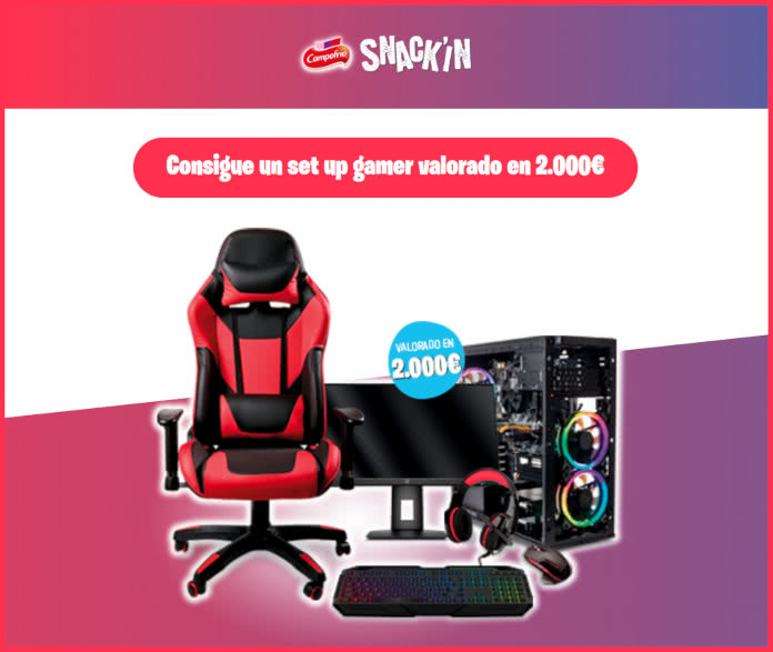 Sorteo Por Compra Campofrio Set Gamer 2000 Euros