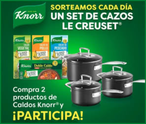 Sorteo Por Compra Knorr Set Le Creuset
