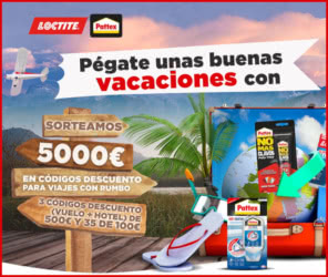 Sorteo Por Compra Loctite Pattex 5000 Euros Viajes