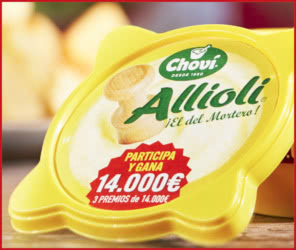 Sorteo Salsas Chovi 14000 Euros