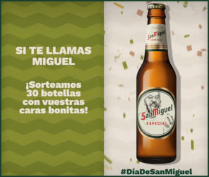 Sorteo San Miguel 30 Ediciones Especiales