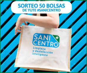 Sorteo Sanicentro 50 Bolsas Yute
