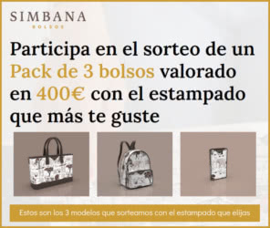 Sorteo Simbana 3 Bolsos Valorados 400 Euros