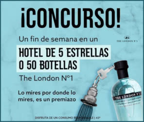 Sorteo The London Nº1 Hotel 50 Premios