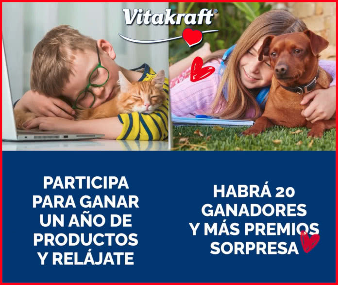 Sorteo Vitakraft 20 Premios