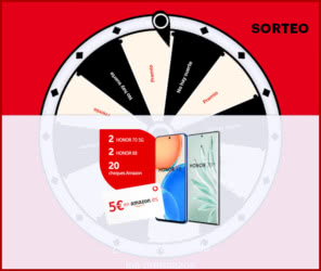 Sorteo Vodafone 20 Cheques Moviles Honor