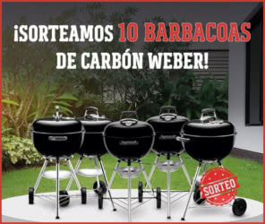 Sorteo Weber 10 Barbacoas