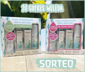 Sorteo Weleda 20 Cofres Hidratación y Frescura