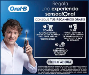 Reembolso Oral-B Recambios Gratis