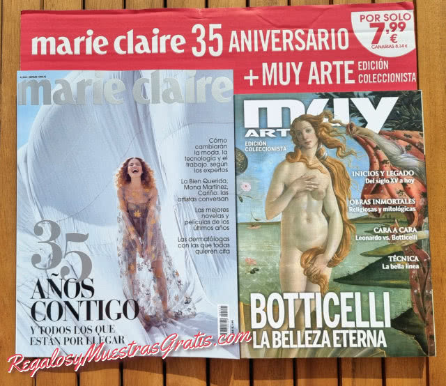 Regalos Revistas Noviembre 2022 Marie Claire