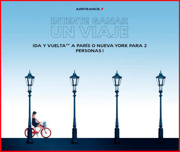 Sorteo Air France Viaje NY