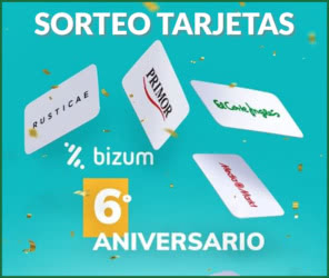 Sorteo Bizum Tarjetas Aniversario