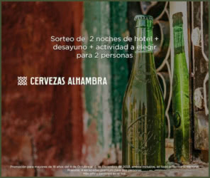 Sorteo Cervezas Alhambra 4 Escapadas Premium