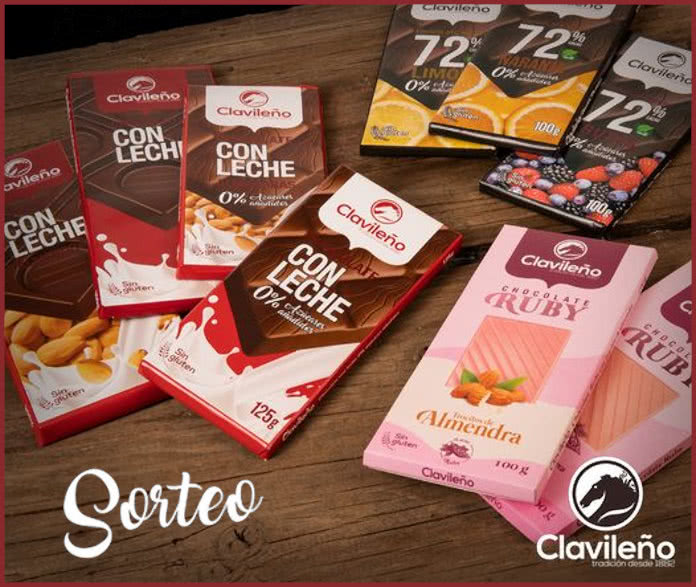 Sorteo Chocolates Clavileno 3 Lotes